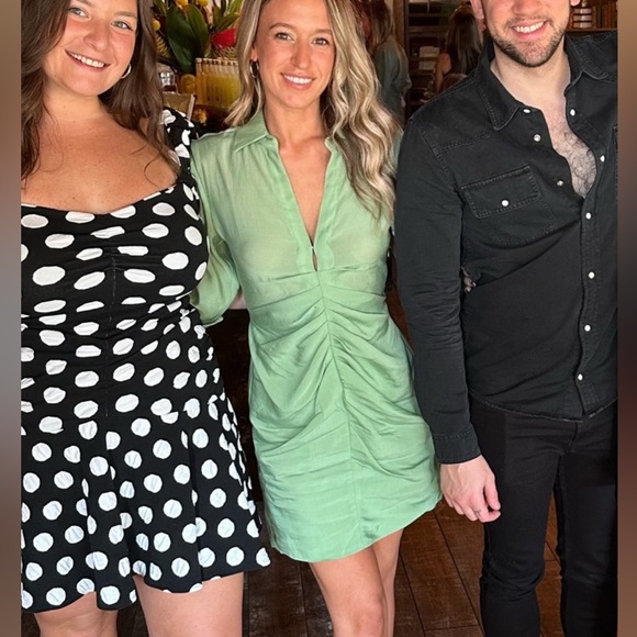 VEYA RUCHED MINI DRESS - Picture 3 of 3